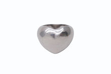 画像をギャラリービューアに読み込む, Bijou de M ビジュードエム Plump Heart ぷっくりハートリング 指輪 重量約8.3g サイズ9号 シルバー SILVER刻印 美品 中古 4b001306