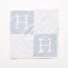 Load image into Gallery viewer, 新品未使用 HERMES エルメス ハンカチ 二枚セット A171203 ブルー ピンク ホワイト コットン ギフト 中古 4b013132