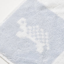 Load image into Gallery viewer, 新品未使用 HERMES エルメス ハンカチ 二枚セット 102831M ブルー ホワイト コットン エチケット ギフト 中古 4b013134