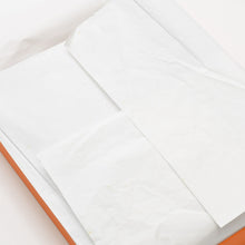 Load image into Gallery viewer, 新品未使用 HERMES エルメス ハンカチ 二枚セット 102831M ブルー ホワイト コットン エチケット ギフト 中古 4b013134