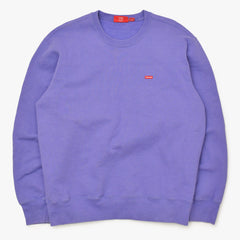 Supreme シュプリーム Small Box Logo スモールボックスロゴ スウェットシャツ 101837 パープル サイズL 美品 中古 4b013185