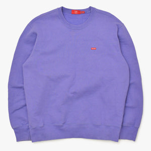 Supreme シュプリーム Small Box Logo スモールボックスロゴ スウェットシャツ 101837 パープル サイズL 美品 中古 4b013185