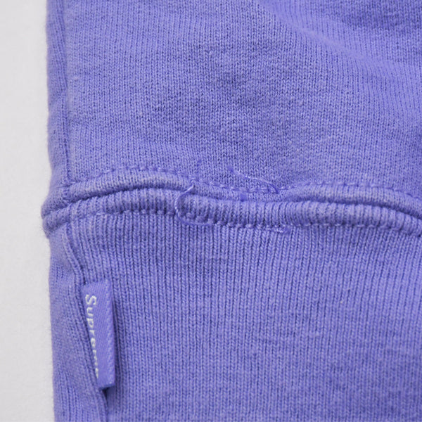 Supreme シュプリーム Small Box Logo スモールボックスロゴ スウェットシャツ 101837 パープル サイズL 美品 中古 4b013185