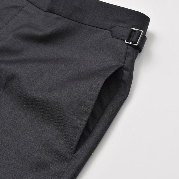 TOM FORD トムフォード パンツ ベスト セットアップ OR0022 61004Z グレー ファブリック サイズ7-52R 美品 中古 4b012704