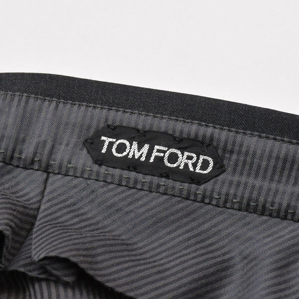 TOM FORD トムフォード パンツ ベスト セットアップ OR0022 61004Z グレー ファブリック サイズ7-52R 美品 中古 4b012704