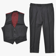 Load image into Gallery viewer, TOM FORD トムフォード パンツ ベスト セットアップ OR0022 61004Z グレー ファブリック サイズ7-52R 美品 中古 4b012704