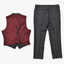 Load image into Gallery viewer, TOM FORD トムフォード パンツ ベスト セットアップ OR0022 61004Z グレー ファブリック サイズ7-52R 美品 中古 4b012704