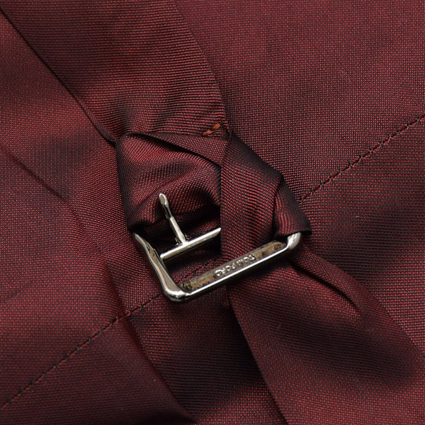 TOM FORD トムフォード パンツ ベスト セットアップ OR0022 61004Z グレー ファブリック サイズ7-52R 美品 中古 4b012704