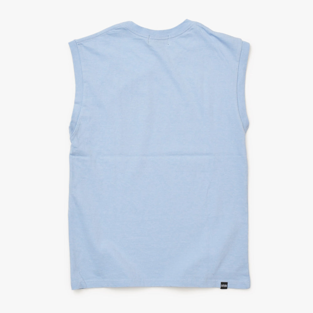 New and unused HYSTERIC GLAMOR GUITAR PLAYER Tank Top 02241CR01 Size S Blue Used 4b013305