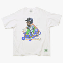 RSVP アールエスヴィーピー VINTAGE ヴィンテージ 90's MLB カンザスシティ ロイヤルズ 半袖Tシャツ ボー ジャクソン 美品 中古 4b013380