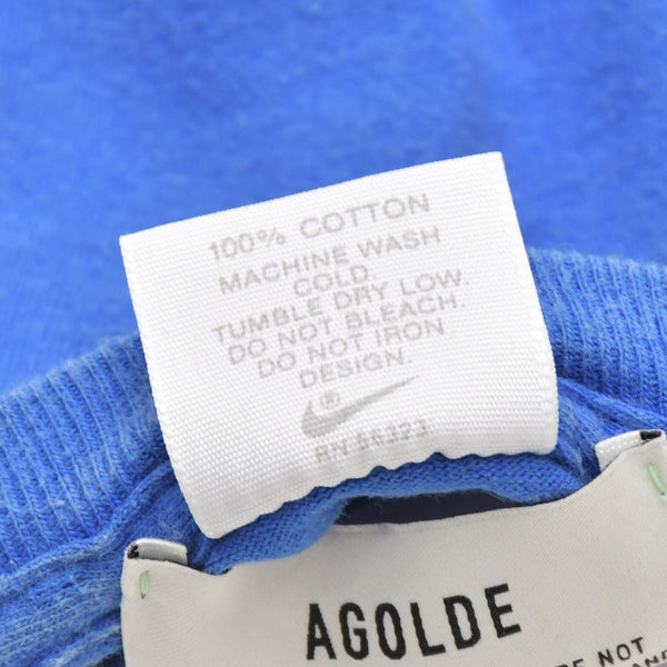 RSVP アールエスヴィーピー VINTAGE ヴィンテージ 90's JUST DO IT. NIKE ナイキ 長袖Tシャツ サイズL ブルー 美品 中古 4b013386