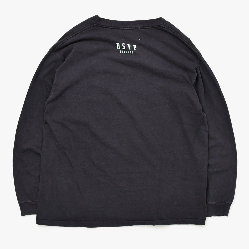RSVP アールエスヴィーピー VINTAGE ヴィンテージ 90's JUST DO IT. NIKE ナイキ 長袖Tシャツ A1036 サイズM ブラック 美品 中古 4b013387