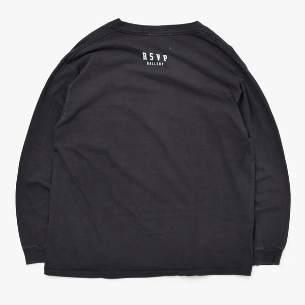 RSVP アールエスヴィーピー VINTAGE ヴィンテージ 90's JUST DO IT. NIKE ナイキ 長袖Tシャツ A1036 サイズM ブラック 美品 中古 4b013387