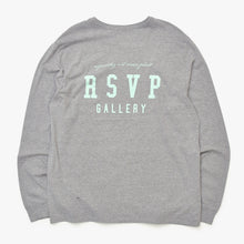 Load image into Gallery viewer, RSVP アールエスヴィーピー VINTAGE ヴィンテージ 90's ナイキ 長袖Tシャツ A1036 グレー レッド プリント 美品 中古 4b013397