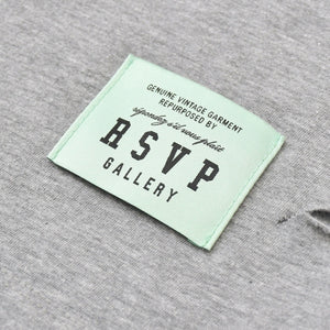 RSVP アールエスヴィーピー VINTAGE ヴィンテージ 90's ナイキ 長袖Tシャツ A1036 グレー レッド プリント 美品 中古 4b013397
