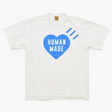 Load image into Gallery viewer, HUMAN MADE ヒューマンメイド 23AW ハートTシャツ ホワイト コットン サイズM 美品 中古 4b013405