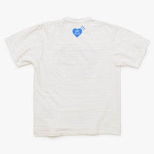 Load image into Gallery viewer, HUMAN MADE ヒューマンメイド 23AW ハートTシャツ ホワイト コットン サイズM 美品 中古 4b013405