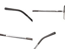 Load image into Gallery viewer, CHANEL シャネル リムレス サングラス 4092-B c.124/6I サイズ62□15 120 ココマーク ラインストーン グレー 良品 中古 4b001357