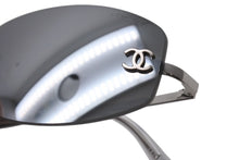 画像をギャラリービューアに読み込む, 極美品 CHANEL シャネル リムレス サングラス メガネ アイウェア ココマーク ライトグレー シルバー金具 サイズ54□19 中古 4b001358