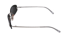 画像をギャラリービューアに読み込む, 極美品 CHANEL シャネル リムレス サングラス メガネ アイウェア ココマーク ライトグレー シルバー金具 サイズ54□19 中古 4b001358