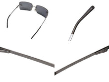 Load image into Gallery viewer, CHANEL シャネル リムレス サングラス 4092-B c.124/6I サイズ62□15 120 ココマーク ラインストーン グレー 美品 中古 4b001359