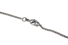 Load image into Gallery viewer, 極美品 CHANEL シャネル ネックレス ココマーク アクセサリー ラインストーン イタリア製 09V刻印 5.6g シルバー 中古 4b001367