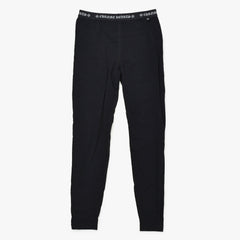 新品未使用 CHROME HEARTS クロムハーツ LEGGINGS ロゴ 刺繍 レギンス サイズM ブラック 中古 4b013675