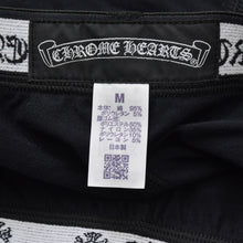 画像をギャラリービューアに読み込む, 新品未使用 CHROME HEARTS クロムハーツ LEGGINGS ロゴ 刺繍 レギンス サイズM ブラック 中古 4b013676