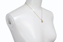 Load image into Gallery viewer, CHANEL シャネル ネックレス ココマーク ラインストーン アクセサリー ゴールド 1982 3.8g GP 美品 中古 4b001376