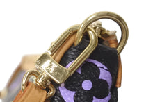 画像をギャラリービューアに読み込む, 極美品 LOUIS VUITTON ルイヴィトン ポシェットアクセソワール アクセサリーポーチ M92648 モノグラム マルチカラー ブラック 中古 4b001381