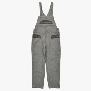 極美品 ROCAWEAR ロカウェア オーバーオール ヴィンテージ デニムオーバーオール サイズXL グレー ベージュ 中古 4b013822