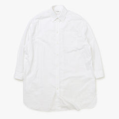 CELINE 23SS Painter Shirt Dress 2R47K658R Size 34 Triomphe Embroidery White Ladies Good Condition Used 4b013824