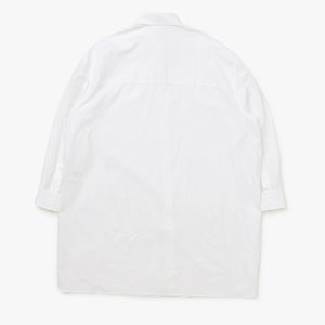 CELINE 23SS Painter Shirt Dress 2R47K658R Size 34 Triomphe Embroidery White Ladies Good Condition Used 4b013824