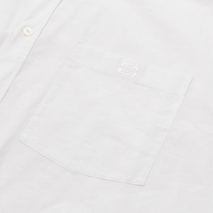 CELINE 23SS Painter Shirt Dress 2R47K658R Size 34 Triomphe Embroidery White Ladies Good Condition Used 4b013824