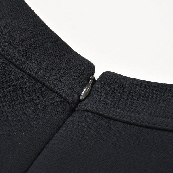 極美品 CHRISTIAN DIOR クリスチャンディオール ワンピース 221R30B1162 ブラック オレンジ グリーン サイズ34 中古 4b013830