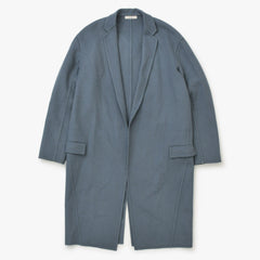 極美品 CELINE セリーヌ フィービー期 エグクロンビーコート カシミヤ グレー サイズ34 28H13/6700 中古 4b013849