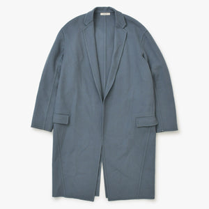 極美品 CELINE セリーヌ フィービー期 エグクロンビーコート カシミヤ グレー サイズ34 28H13/6700 中古 4b013849
