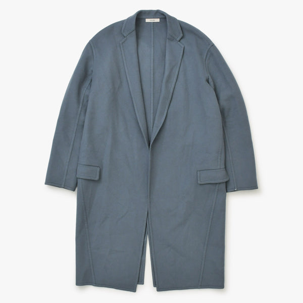 極美品 CELINE セリーヌ フィービー期 エグクロンビーコート カシミヤ グレー サイズ34 28H13/6700 中古 4b013849