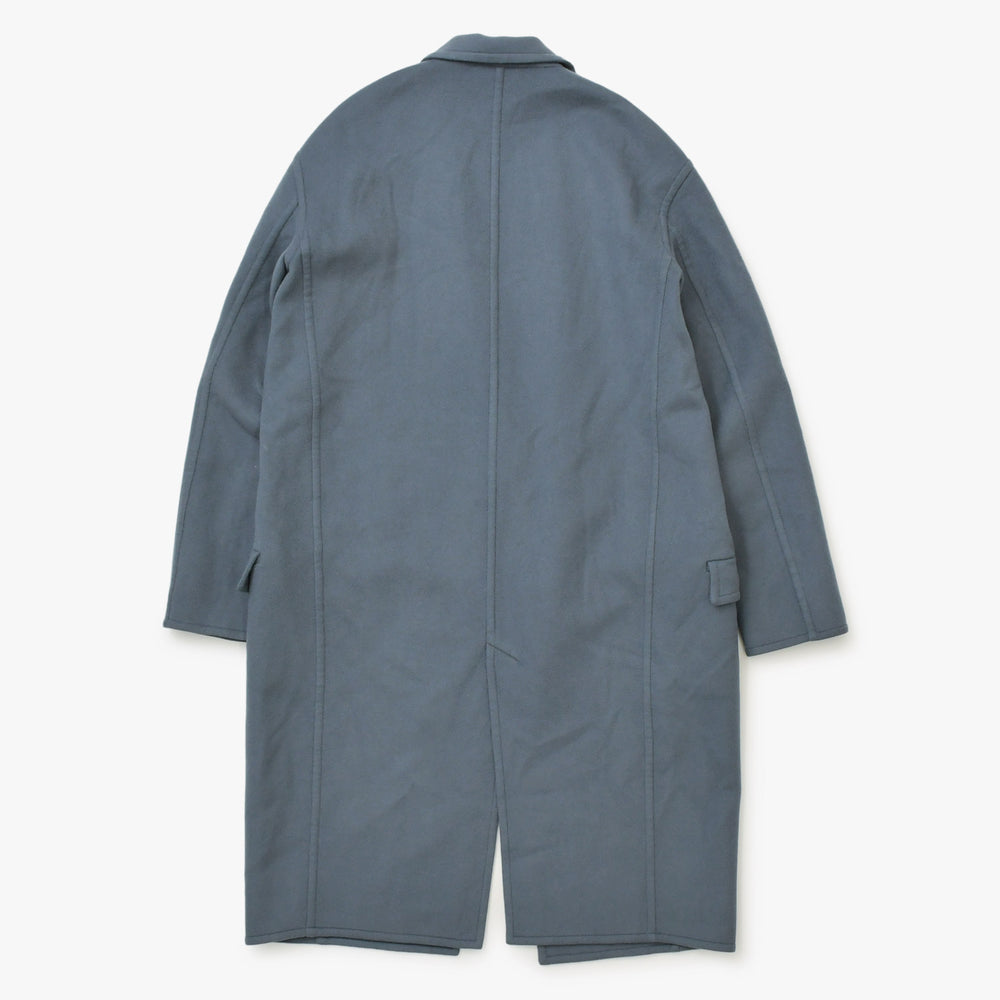 極美品 CELINE セリーヌ フィービー期 エグクロンビーコート カシミヤ グレー サイズ34 28H13/6700 中古 4b013849
