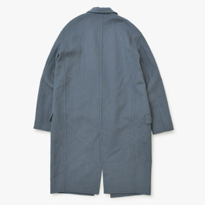 極美品 CELINE セリーヌ フィービー期 エグクロンビーコート カシミヤ グレー サイズ34 28H13/6700 中古 4b013849