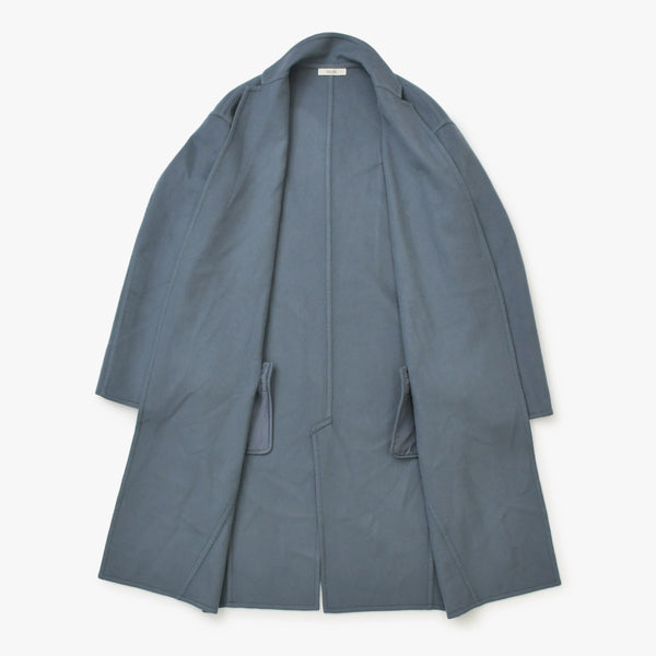 極美品 CELINE セリーヌ フィービー期 エグクロンビーコート カシミヤ グレー サイズ34 28H13/6700 中古 4b013849