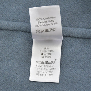 極美品 CELINE セリーヌ フィービー期 エグクロンビーコート カシミヤ グレー サイズ34 28H13/6700 中古 4b013849