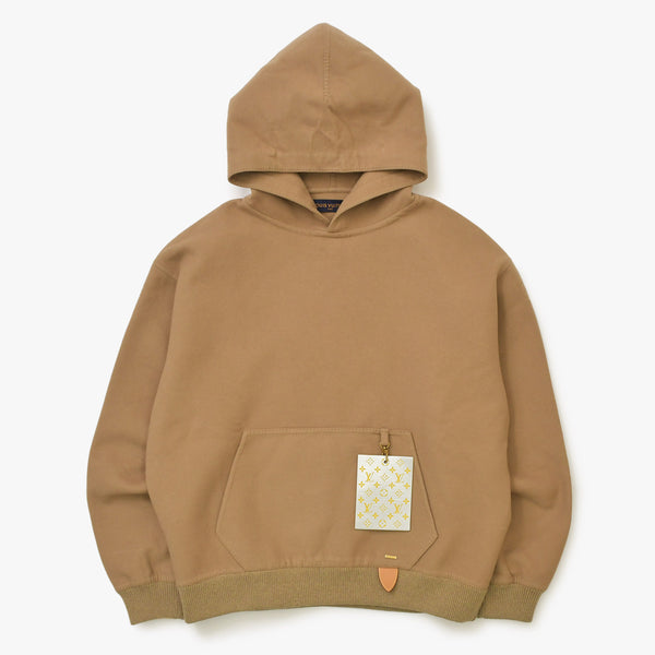 LOUIS VUITTON Pullover Parka HHB68WOWC Size S Beige Print Good Condition Used 4b013851