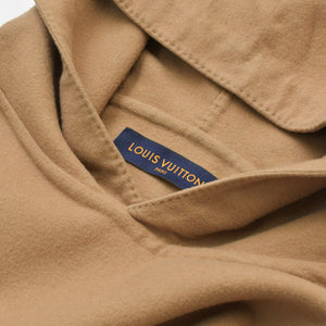 LOUIS VUITTON Pullover Parka HHB68WOWC Size S Beige Print Good Condition Used 4b013851
