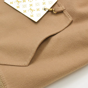 LOUIS VUITTON Pullover Parka HHB68WOWC Size S Beige Print Good Condition Used 4b013851
