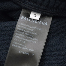 画像をギャラリービューアに読み込む, 極美品 BALENCIAGA バレンシアガ 25SS Scholl Baggy Sweatpants ショール バギースウェットパンツ 844177 サイズS ブラック 中古 4b013852