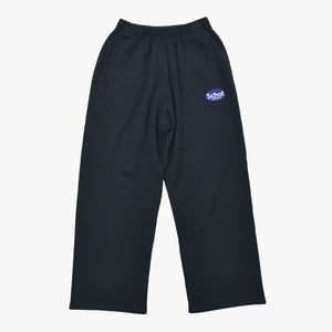 極美品 BALENCIAGA バレンシアガ 25SS Scholl Baggy Sweatpants ショール バギースウェットパンツ 844177 サイズL ブラック 中古 4b013853