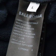 Load image into Gallery viewer, 極美品 BALENCIAGA バレンシアガ 25SS Scholl Baggy Sweatpants ショール バギースウェットパンツ 844177 サイズL ブラック 中古 4b013853