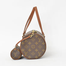 画像をギャラリービューアに読み込む, 極美品 LOUIS VUITTON ルイヴィトン パピヨン30 GM ハンドバッグ M51365 モノグラム ブラウン ゴールド金具 筒型 中古 4b013932