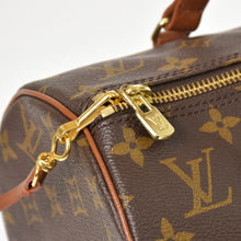 画像をギャラリービューアに読み込む, 極美品 LOUIS VUITTON ルイヴィトン パピヨン30 GM ハンドバッグ M51365 モノグラム ブラウン ゴールド金具 筒型 中古 4b013932